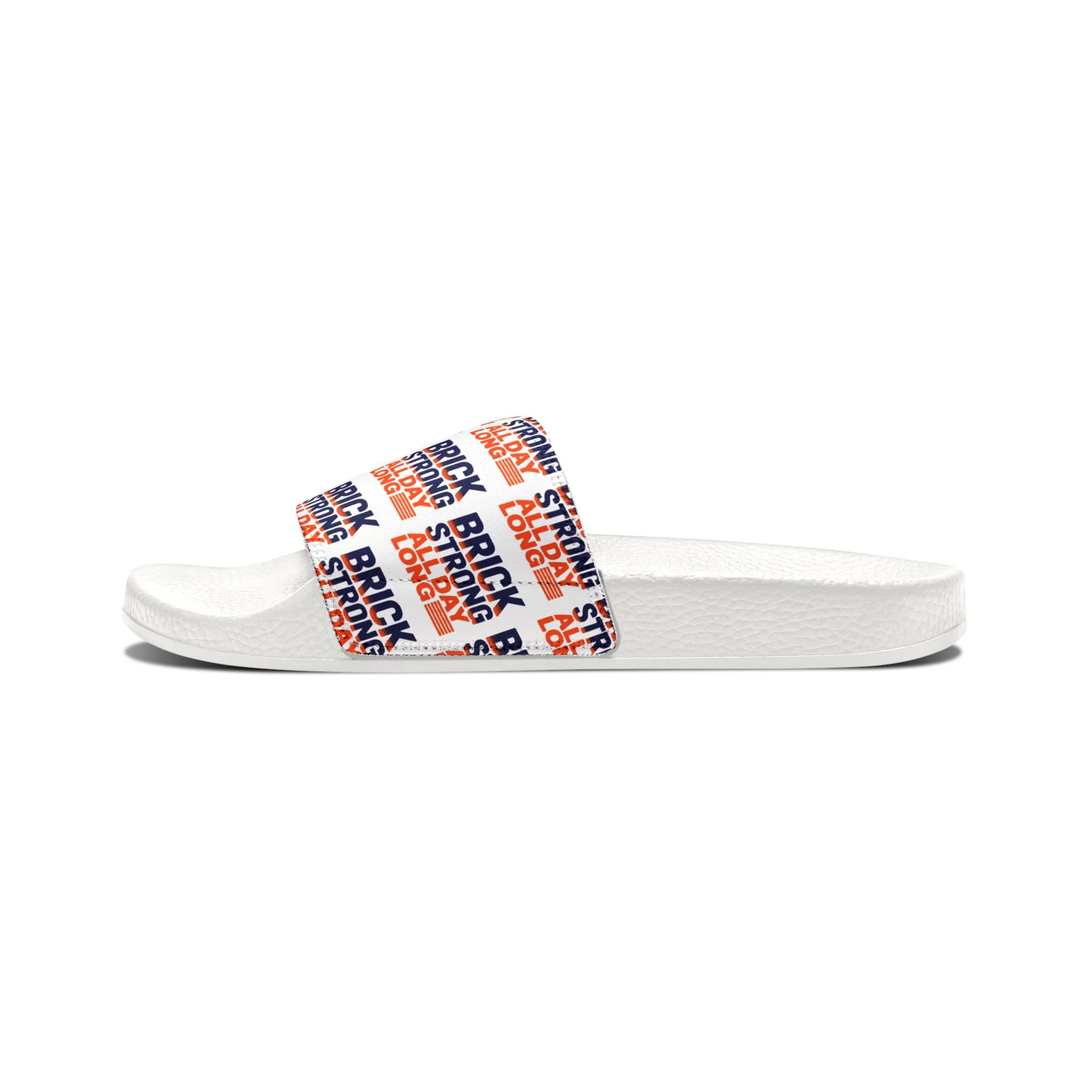 Youth Removable-Strap Sandals – Bold Pattern Slide Sandals for Kids