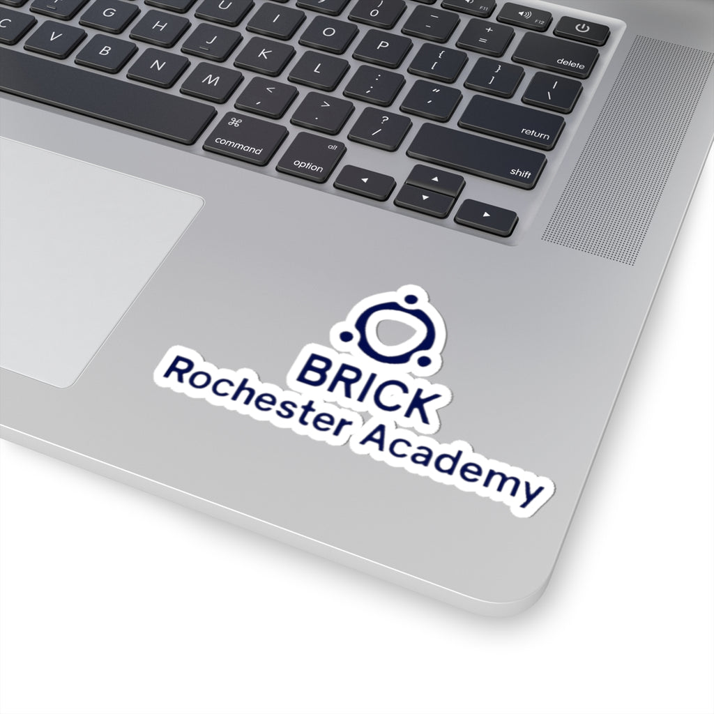 BRICK Rochester Academy Logo Kiss-Cut Sticker — School Logo Laptop Decal