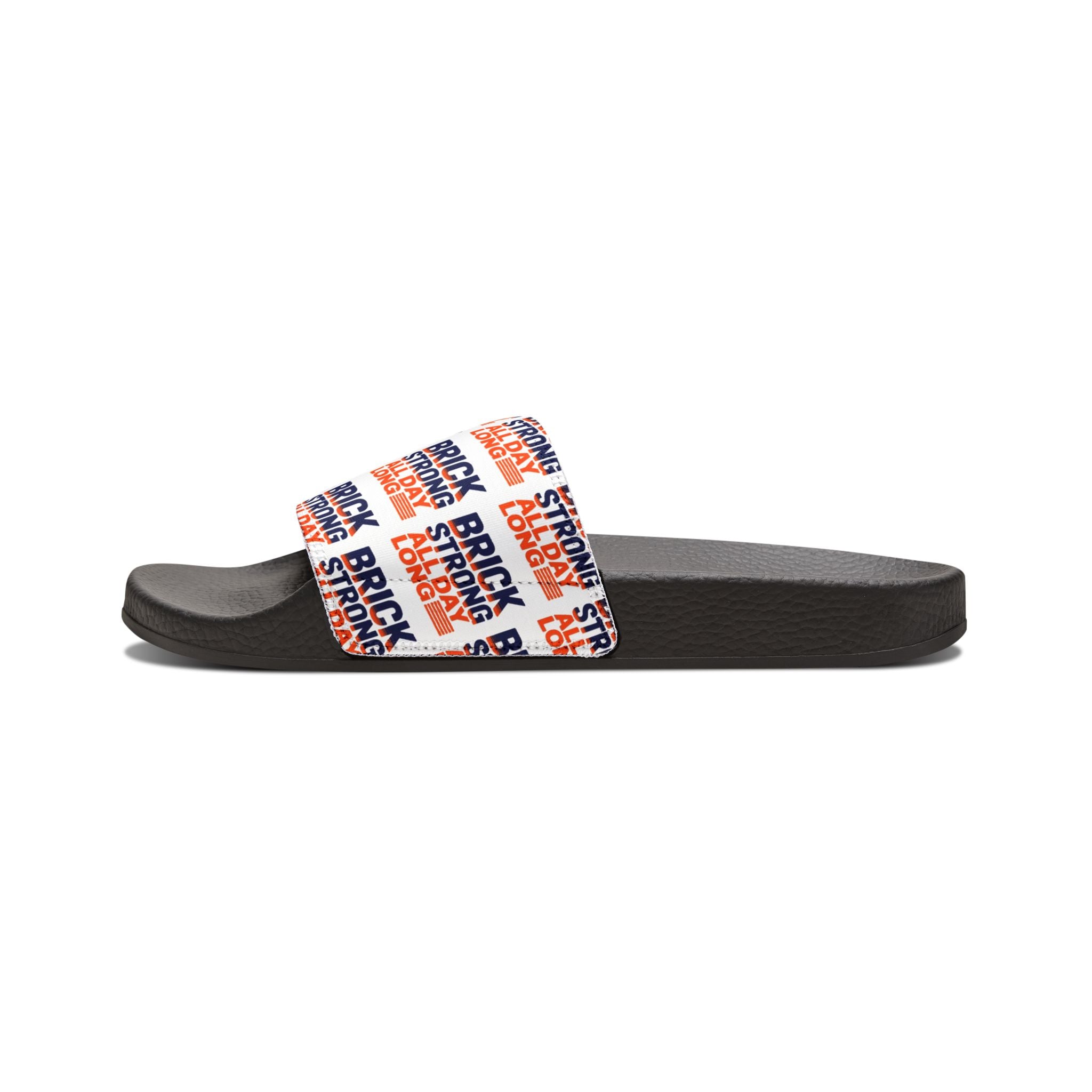 Youth Removable-Strap Sandals – Bold Pattern Slide Sandals for Kids
