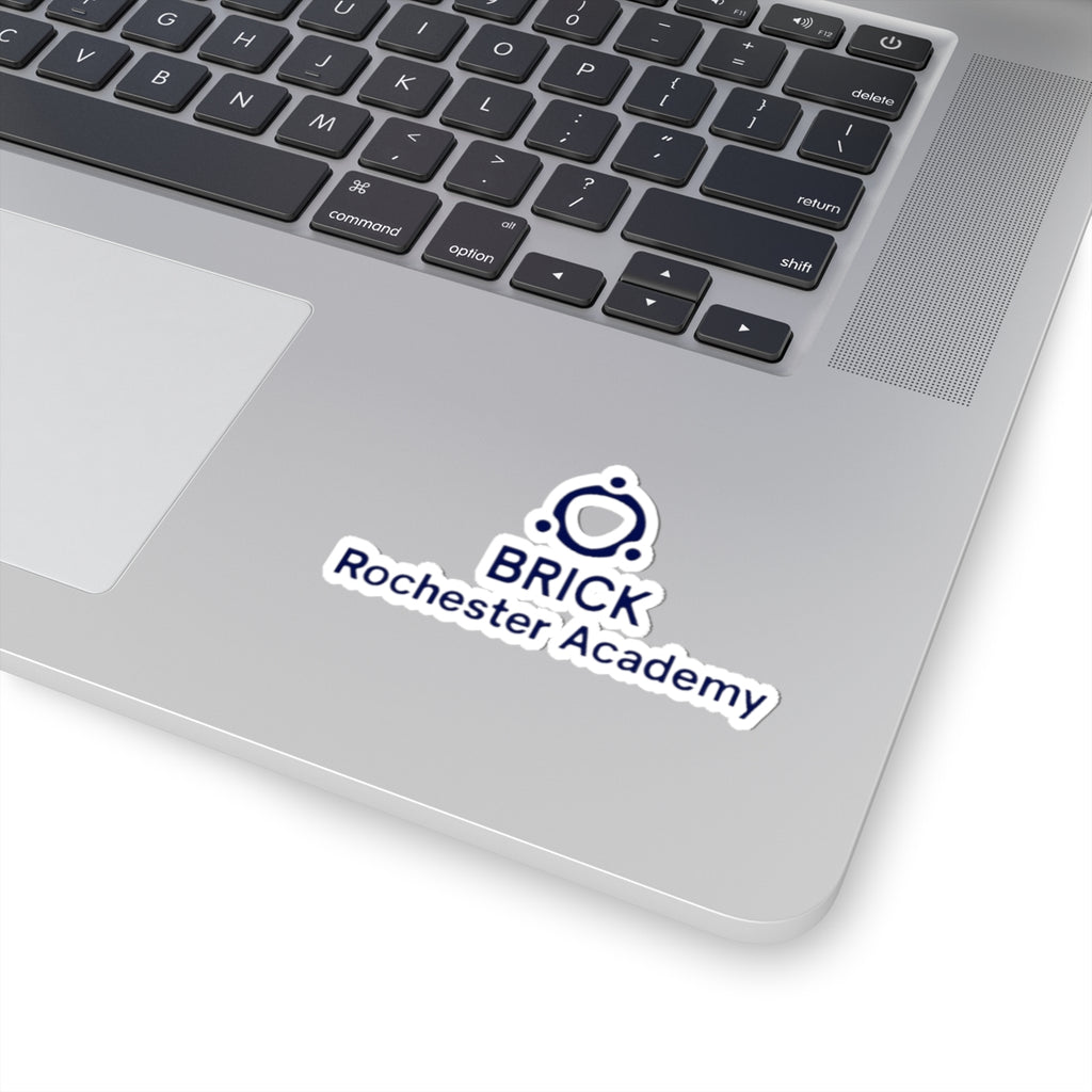 BRICK Rochester Academy Logo Kiss-Cut Sticker — School Logo Laptop Decal