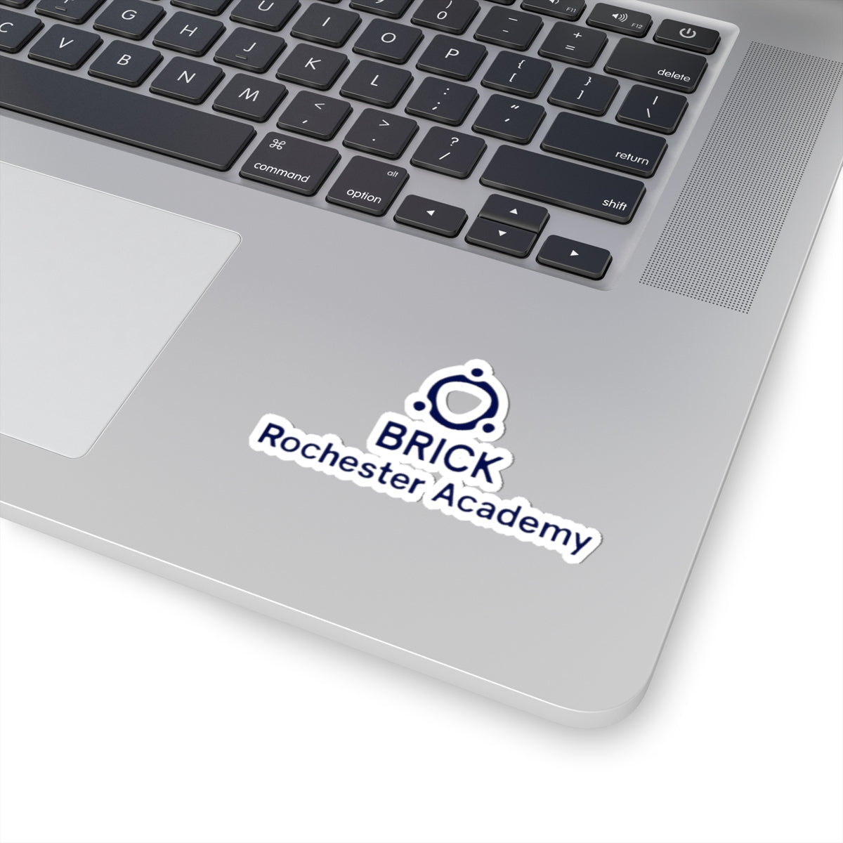 BRICK Rochester Academy Logo Kiss-Cut Sticker — School Logo Laptop Decal