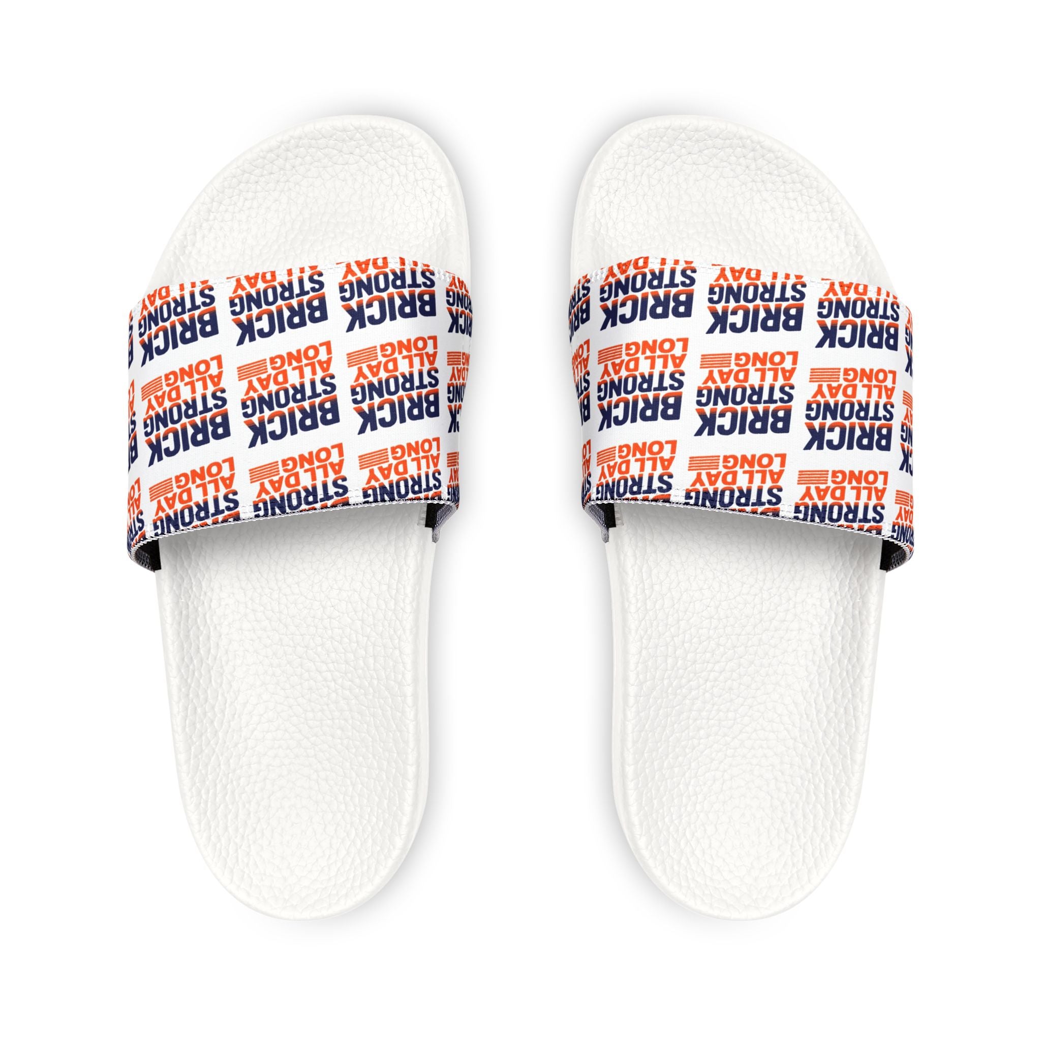 Youth Removable-Strap Sandals – Bold Pattern Slide Sandals for Kids