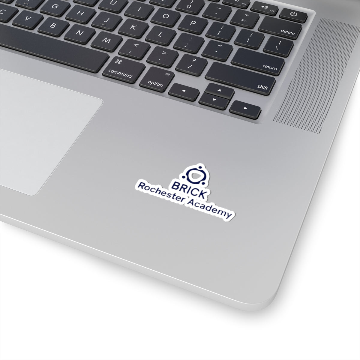 BRICK Rochester Academy Logo Kiss-Cut Sticker — School Logo Laptop Decal