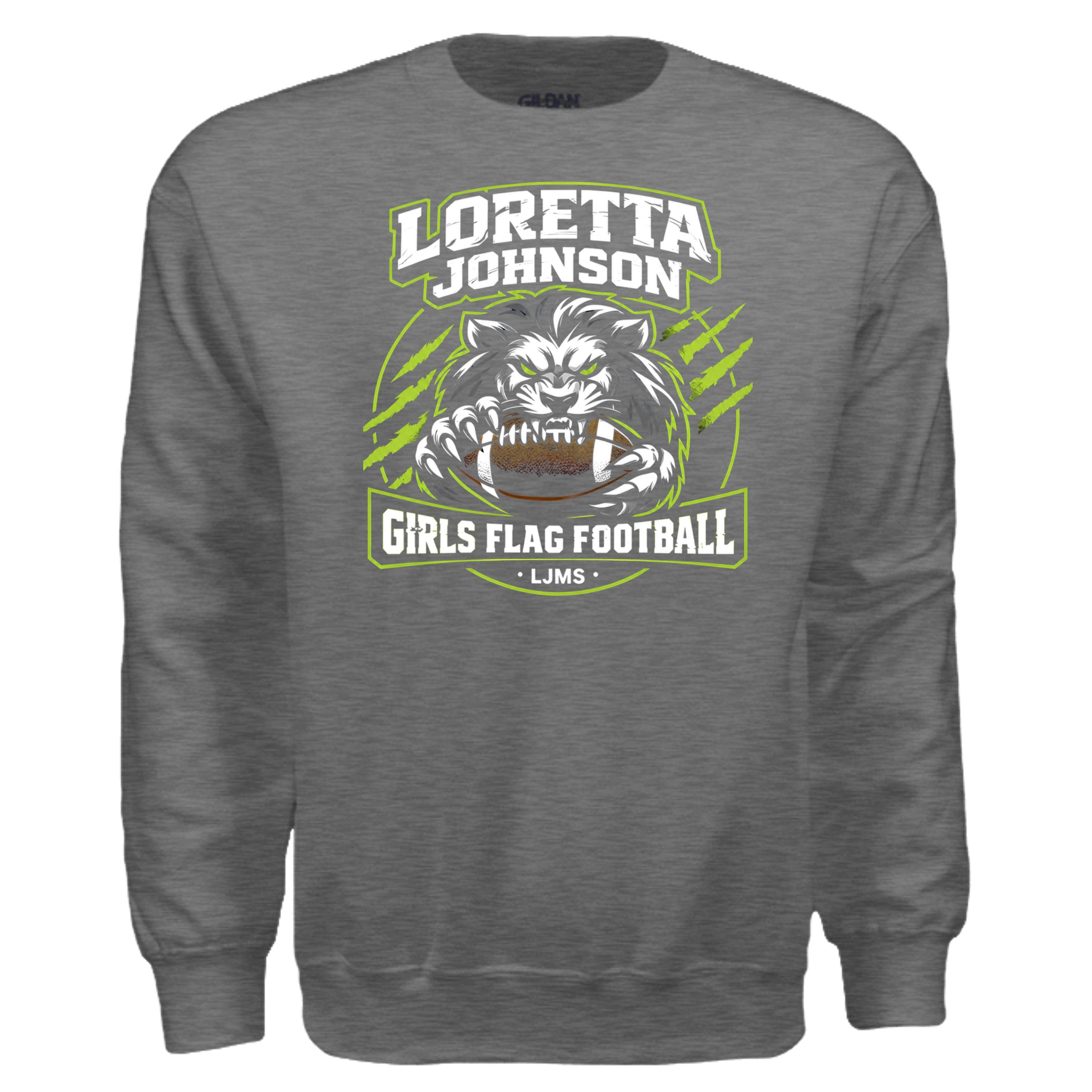 GRAPHITE HEATHER - G180 - FRONT